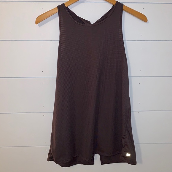 Purple open-back exercise shit - Picture 1 of 3